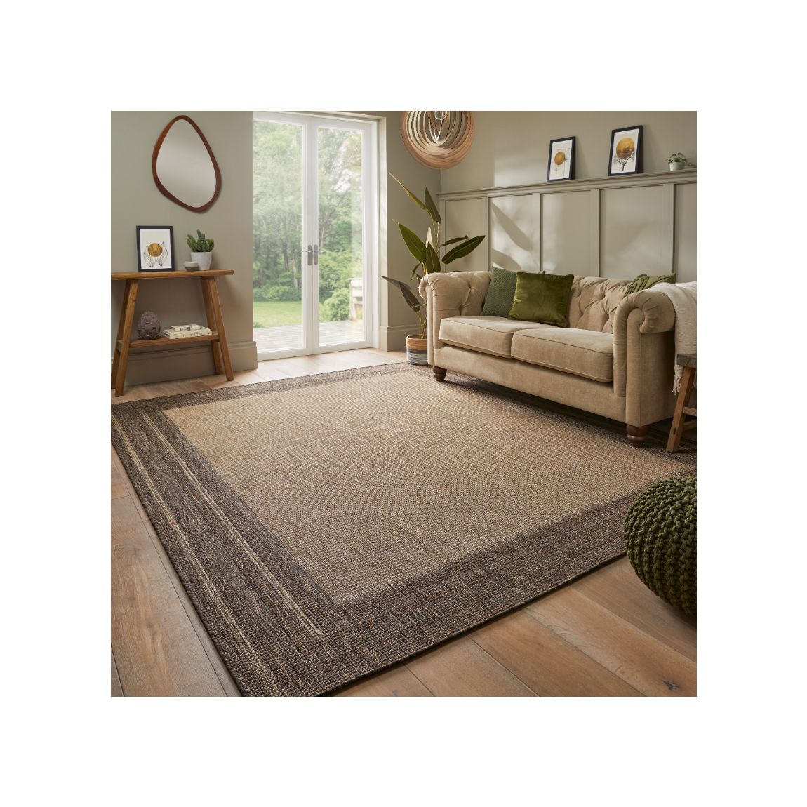 Sumac Indoor Outdoor Rug Beige Brown - 230cm x 160cm main product photo