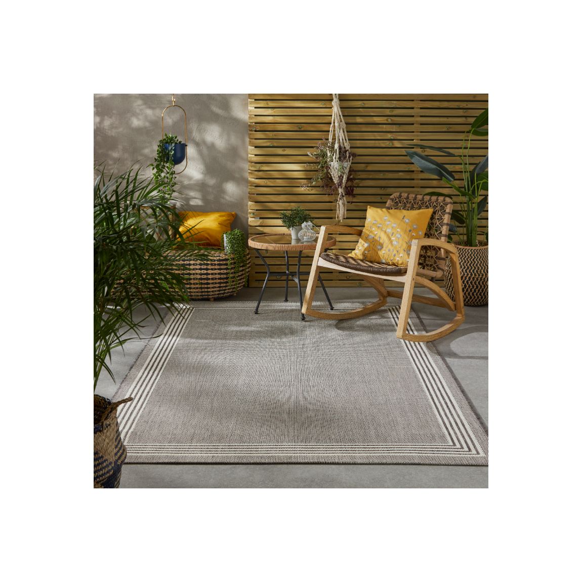 Terrazzo Indoor Outdoor Rug Grey - 230cm x 160cm main product photo