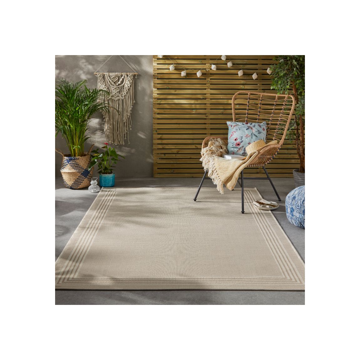 Terrazzo Indoor Outdoor Rug Natural - 230cm x 160cm main product photo