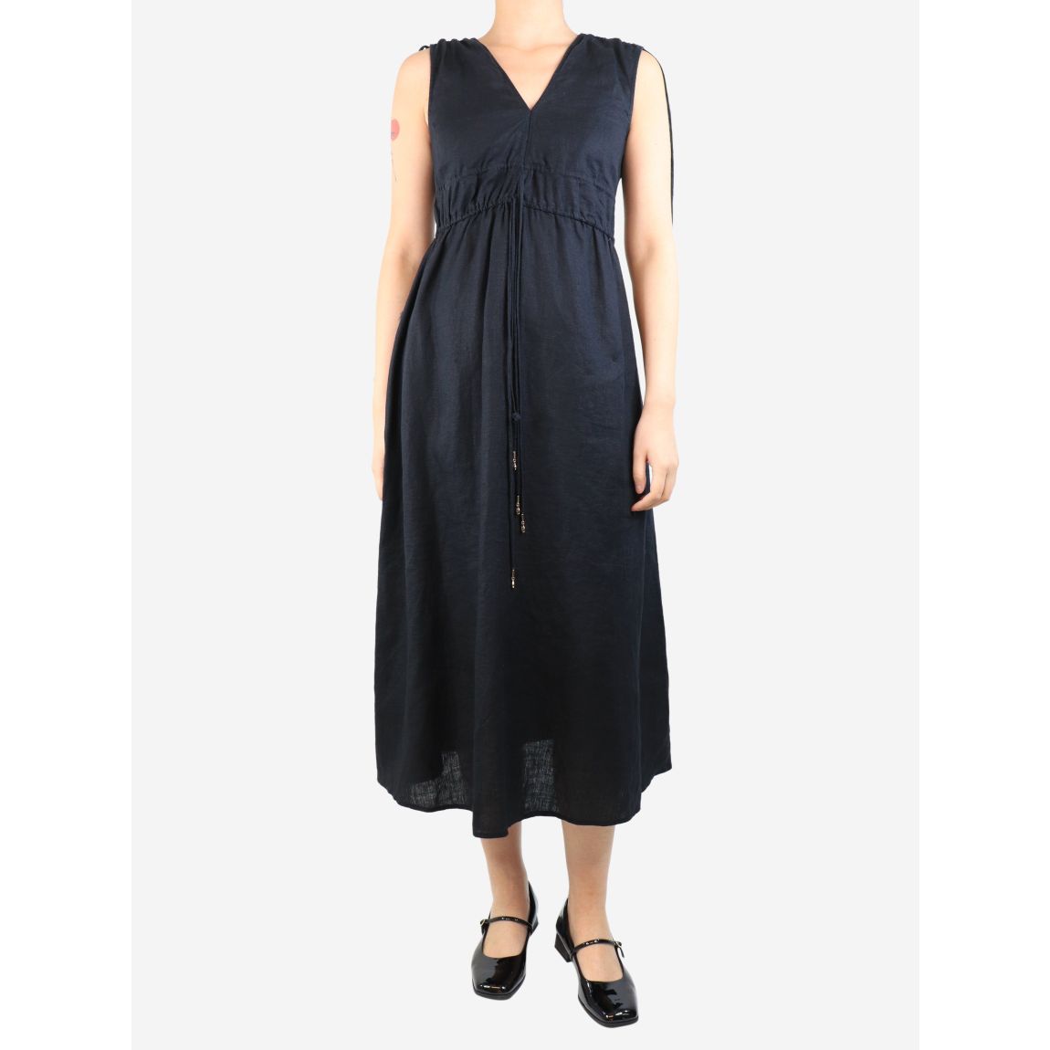 Staud black sleeveless main product photo