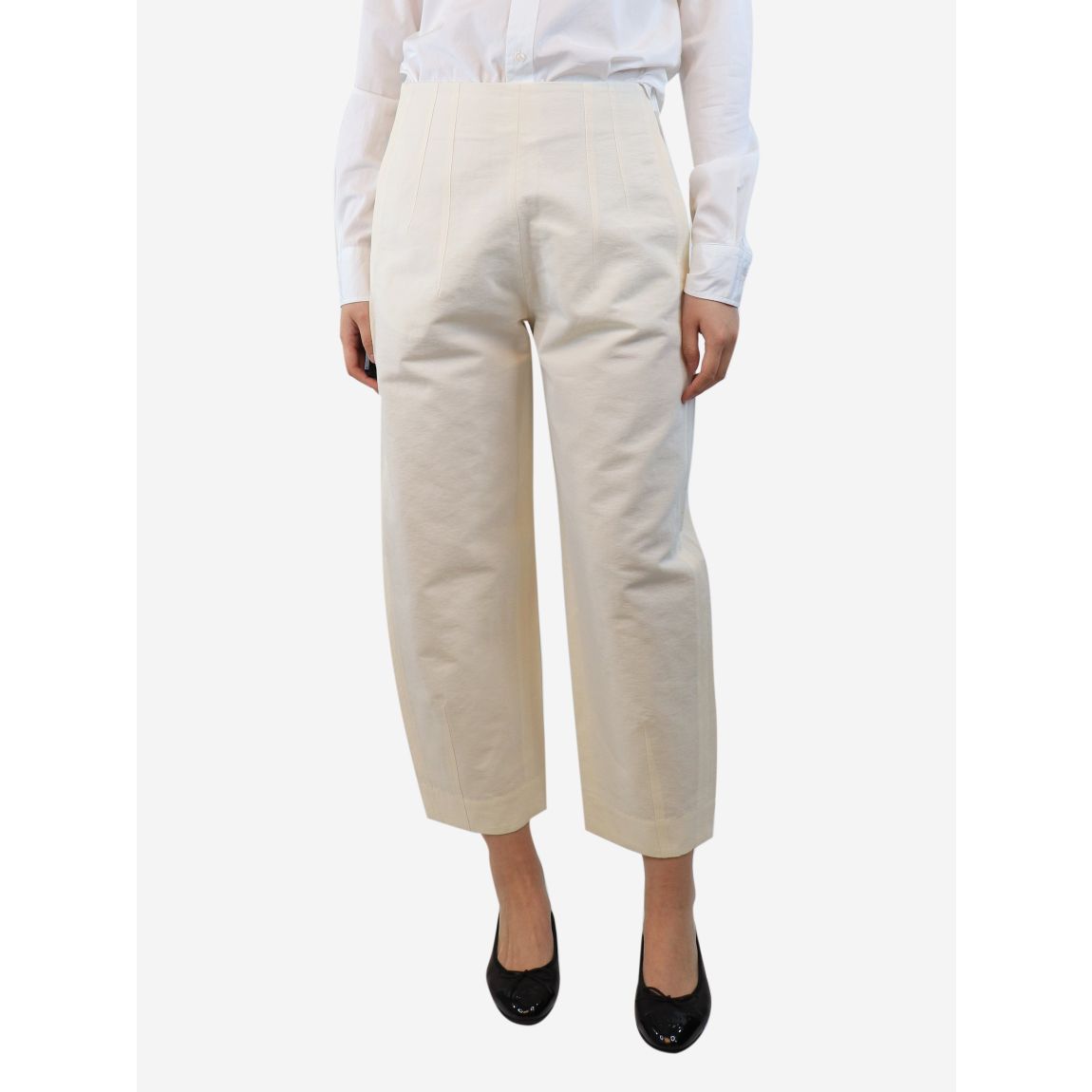 Bamford cream wide-leg main product photo