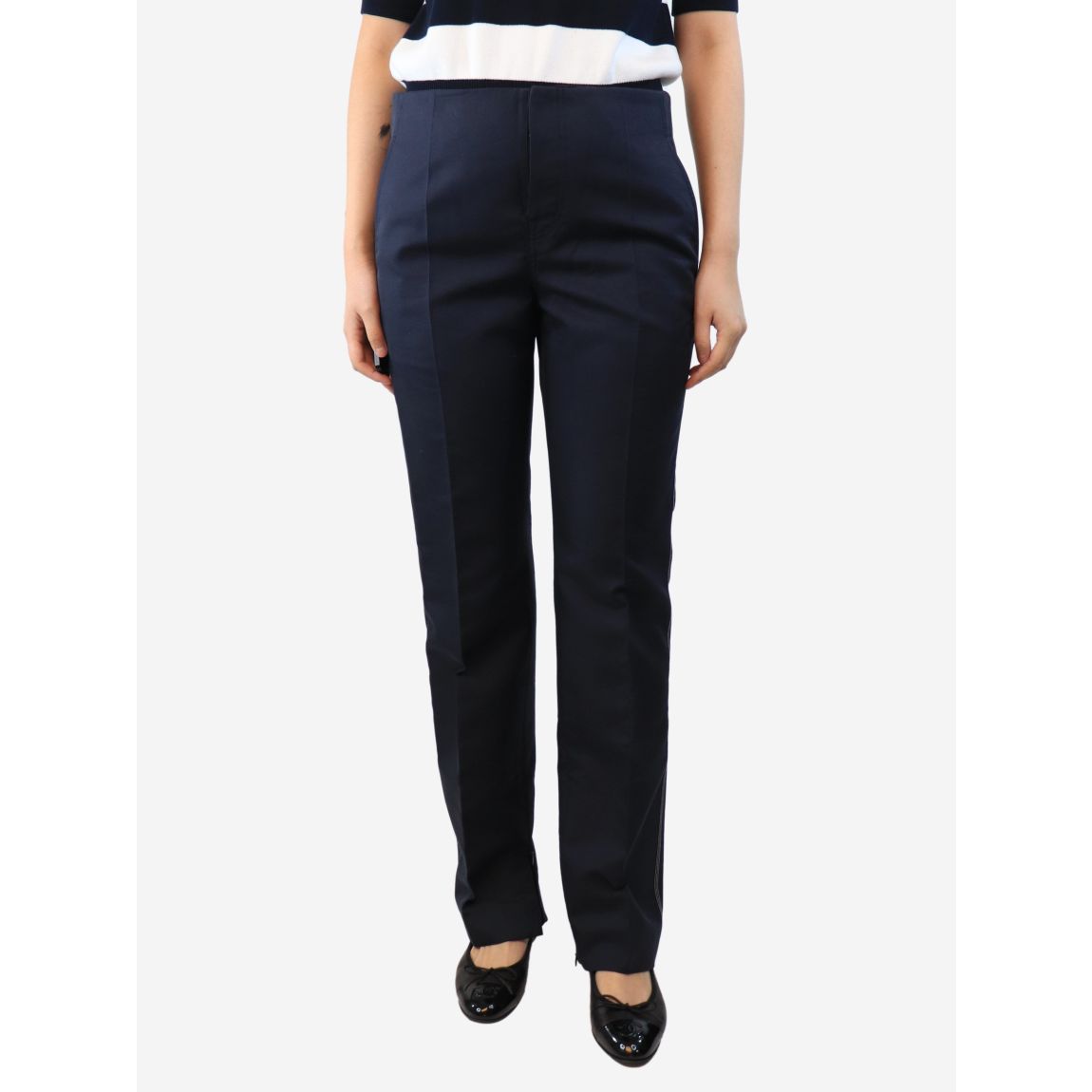 Celine navy blue tapered main product photo