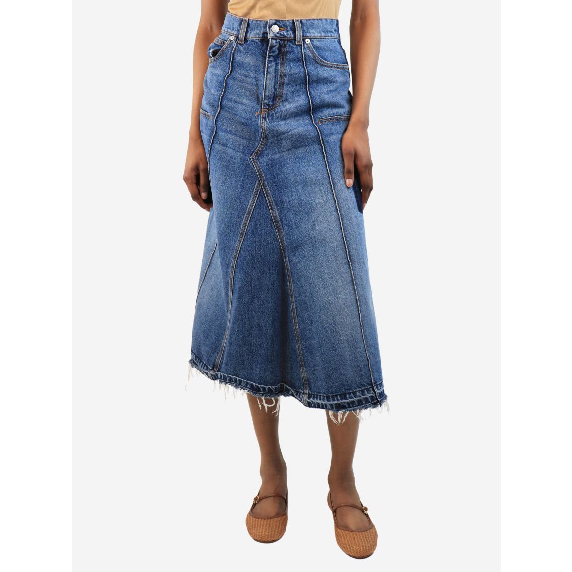 Alexander Wang blue denim main product photo
