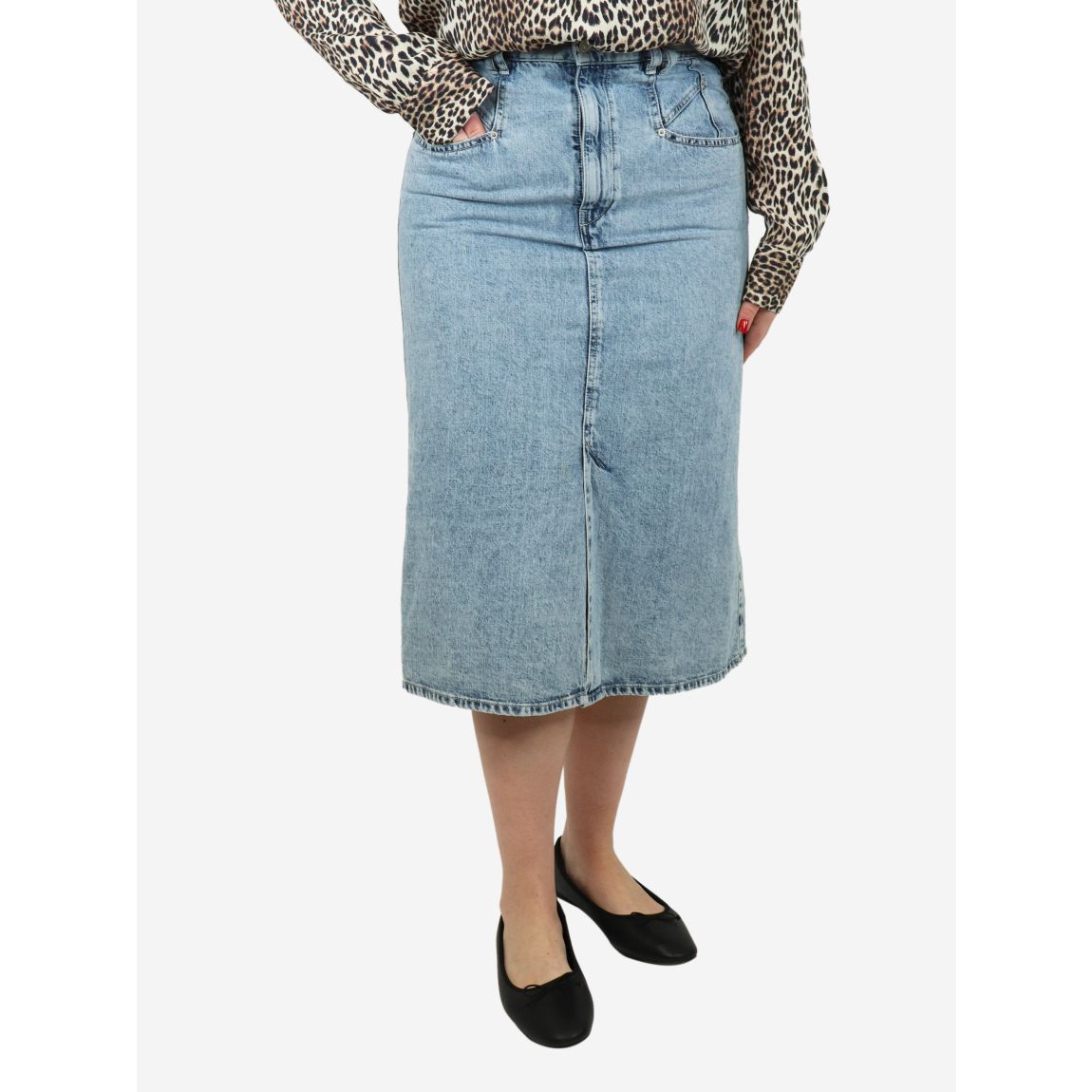 Isabel Marant blue washed main product photo