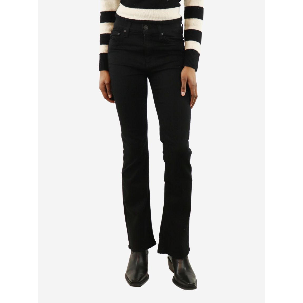 Rag & Bone black flared main product photo