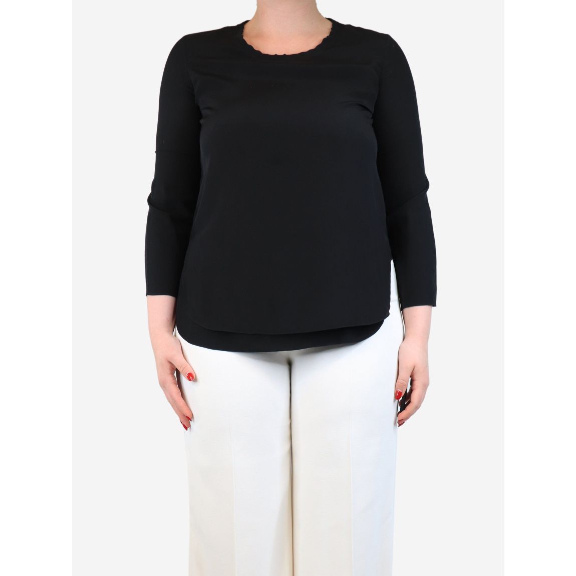 Chloe black silk main product photo