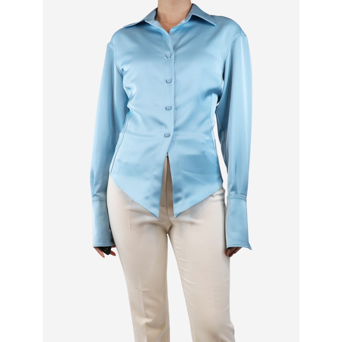 The Attico baby blue Lily main product photo