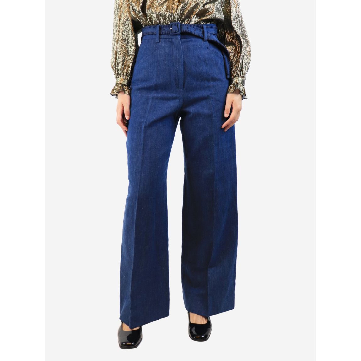Gabriela Hearst blue high main product photo