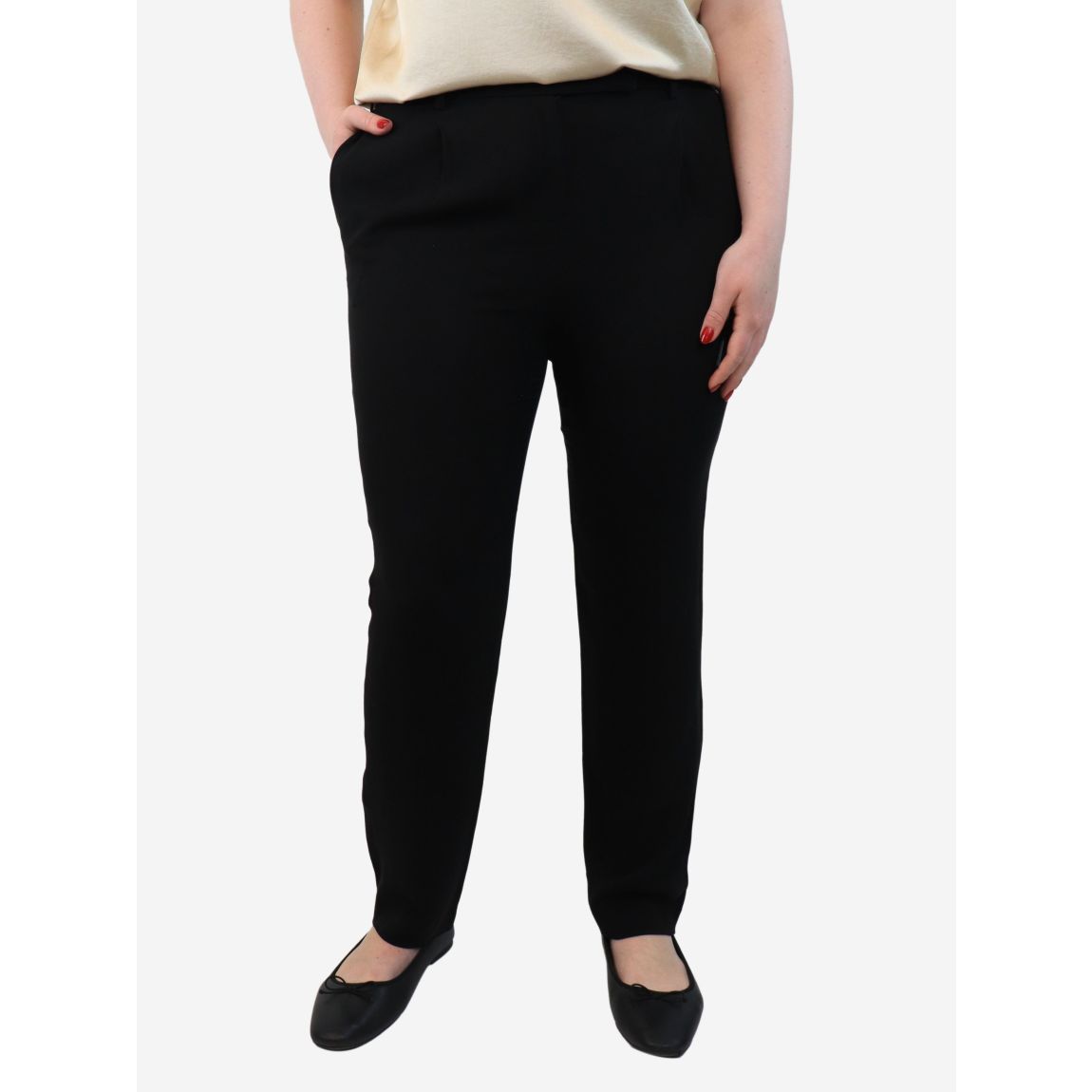 Valentino black pleated main product photo