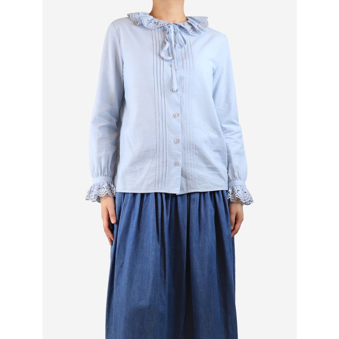 Celine light blue cotton main product photo