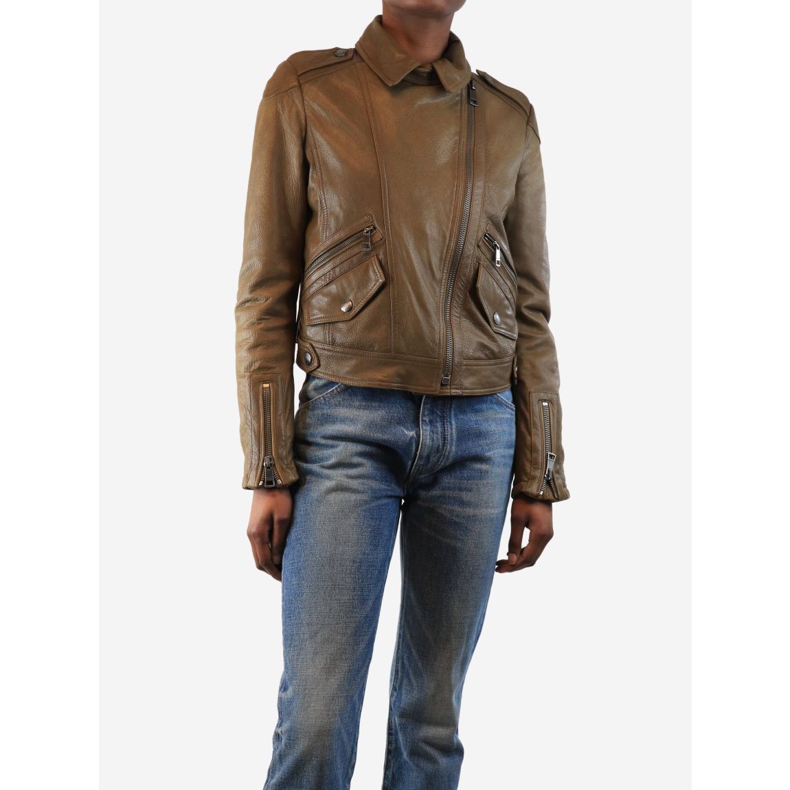 Burberry Brit taupe leather main product photo