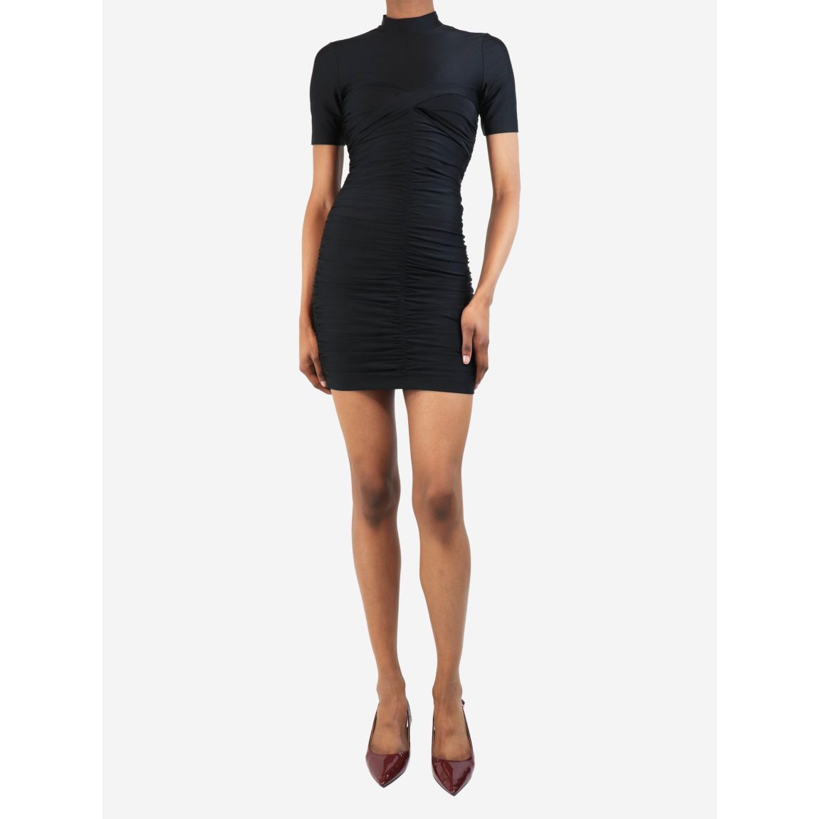 Alexander Wang black ruched main product photo