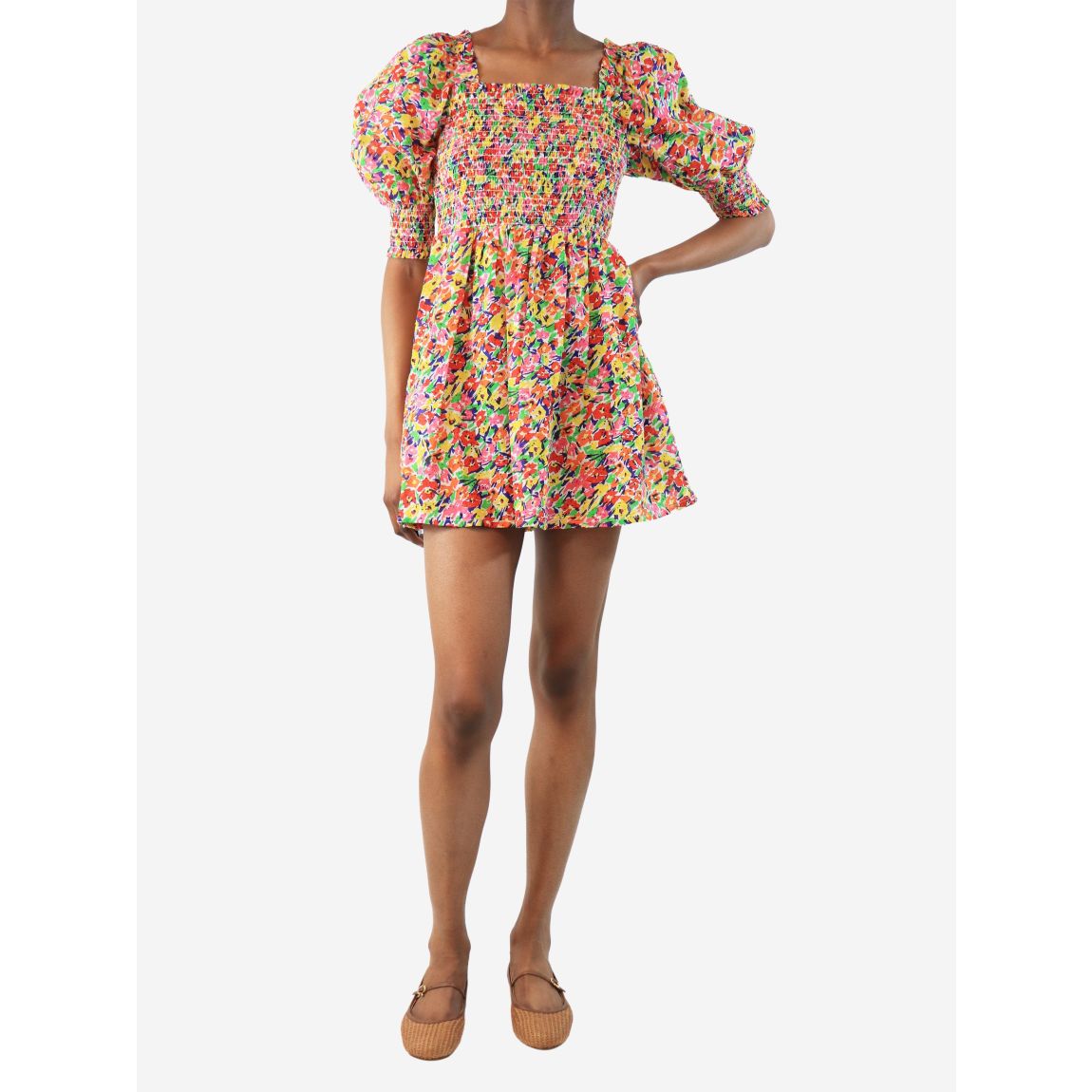 Rixo multicolour floral main product photo