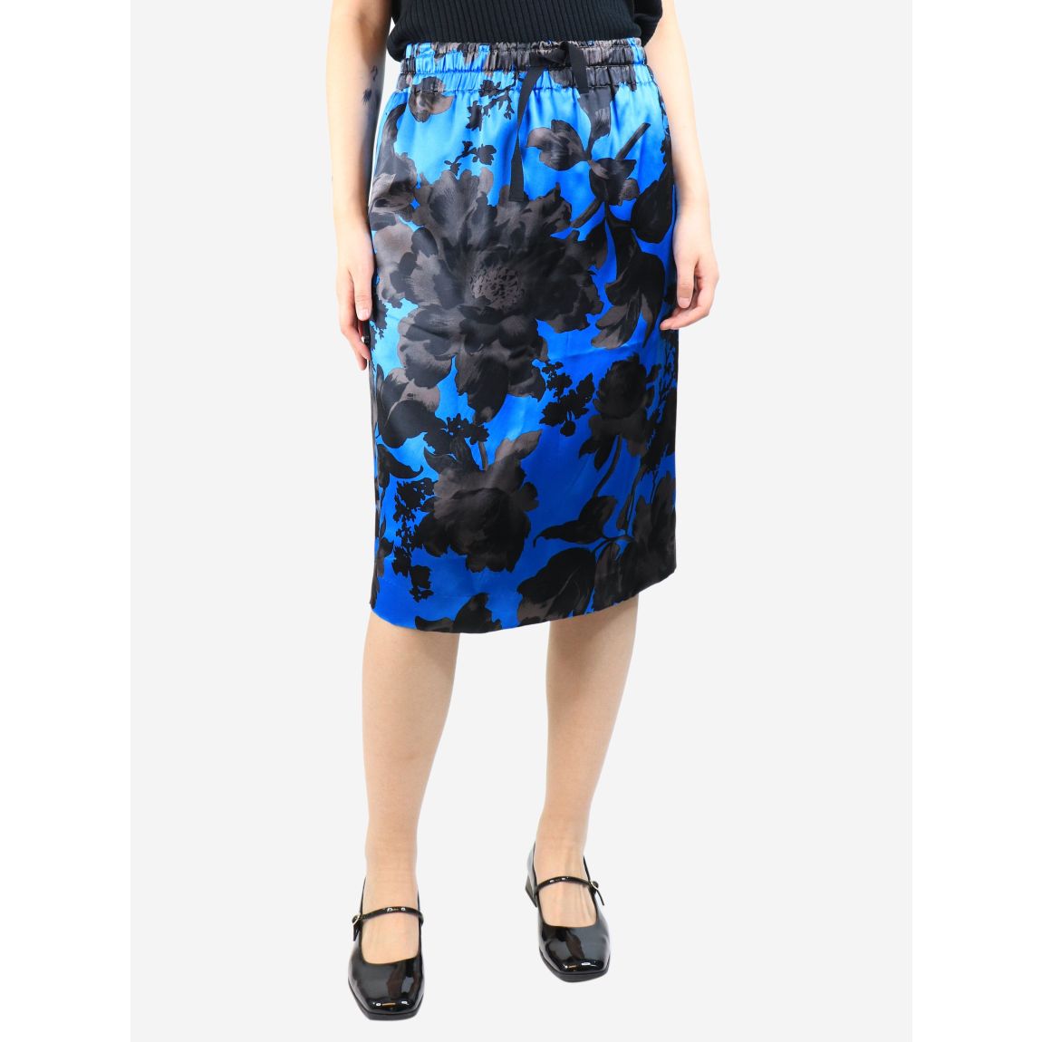 Dries Van Noten blue floral main product photo