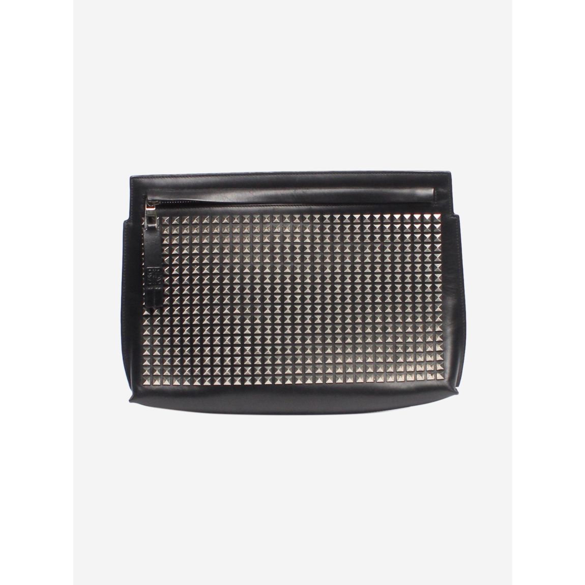 Loewe black studded T Pouch main product photo