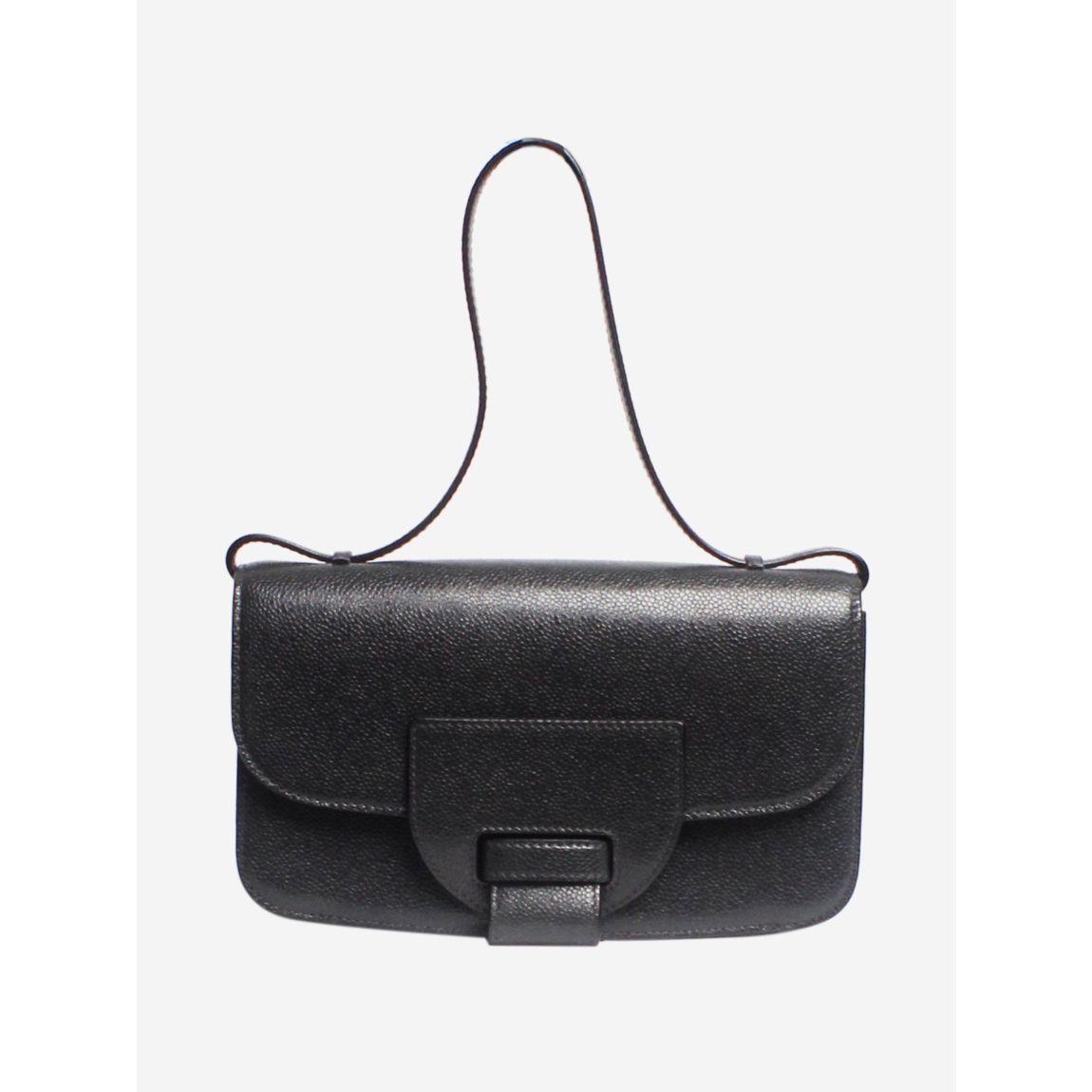 Alaia dark grey leather main product photo