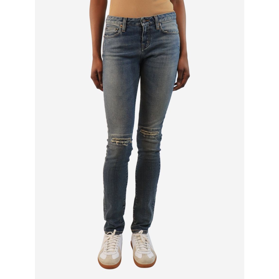 Saint Laurent blue denim main product photo