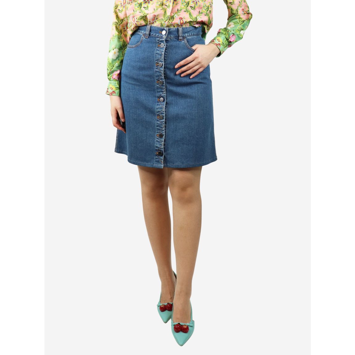 Stella McCartney blue denim main product photo