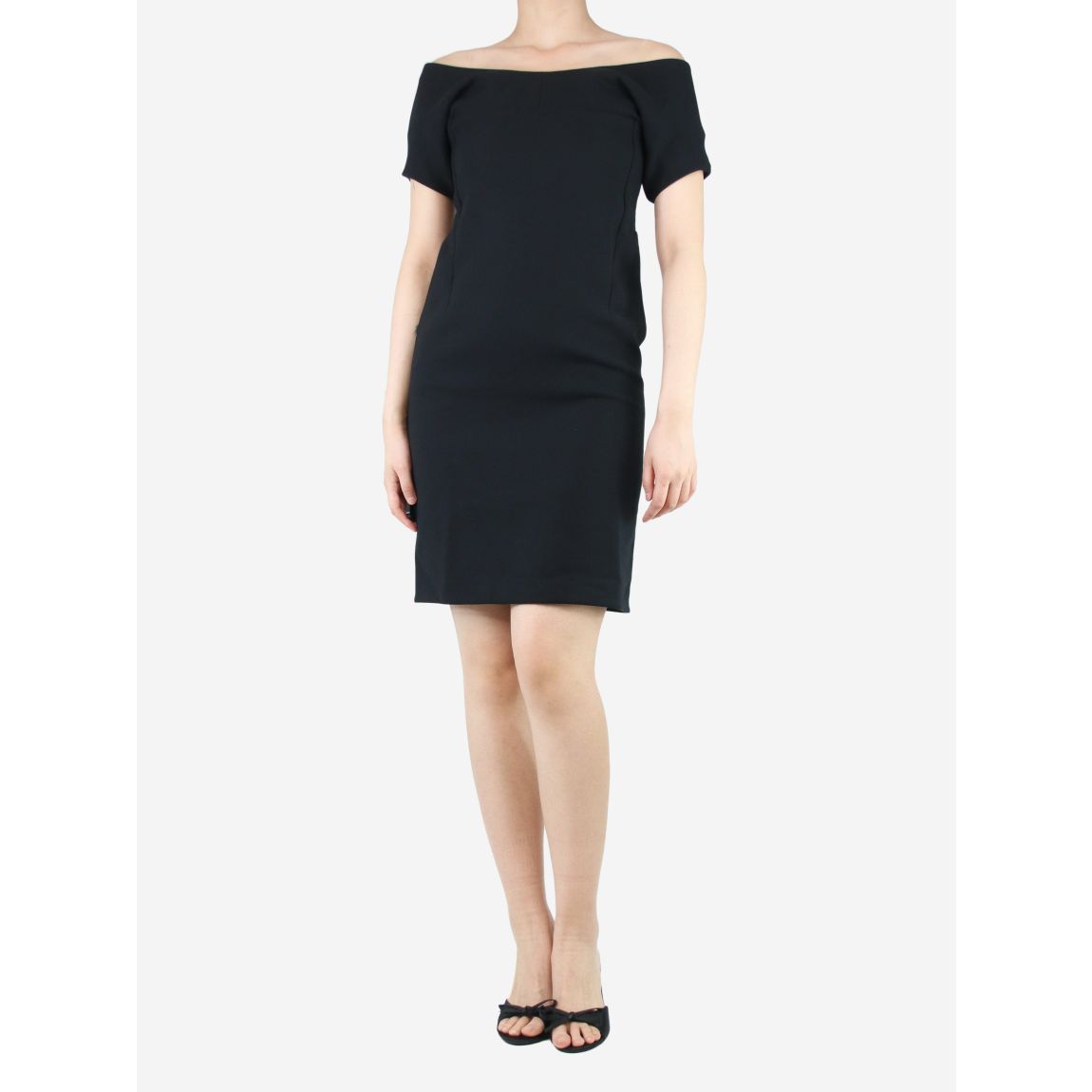 Jil Sander black wide-neck main product photo