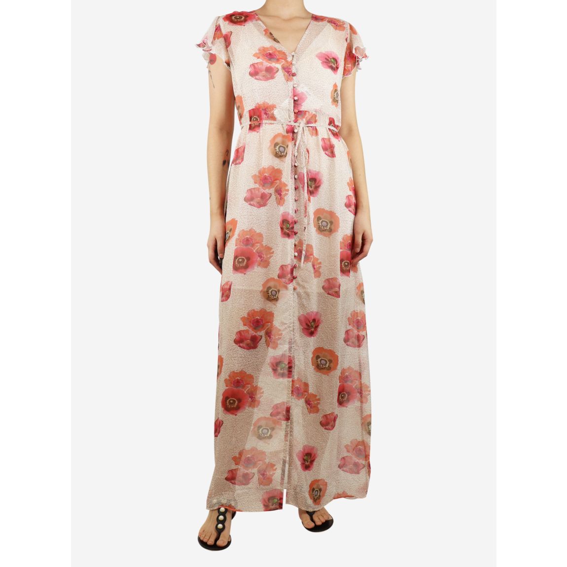 Rag & Bone ivory floral main product photo