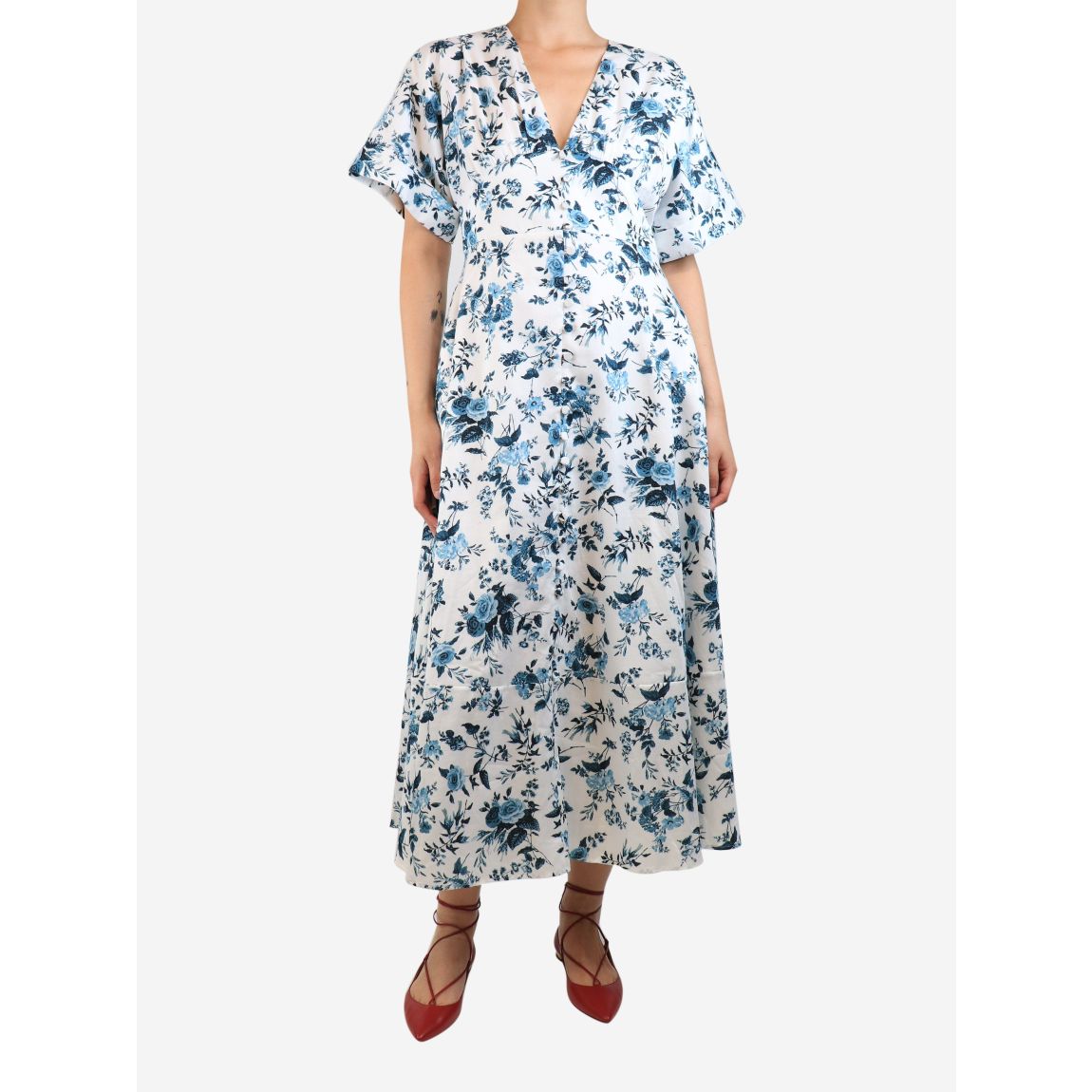 Erdem white and blue main product photo