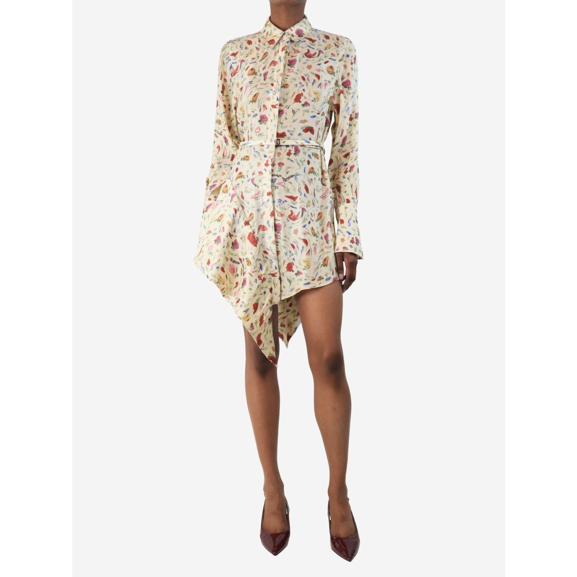 Off White yellow floral main product photo