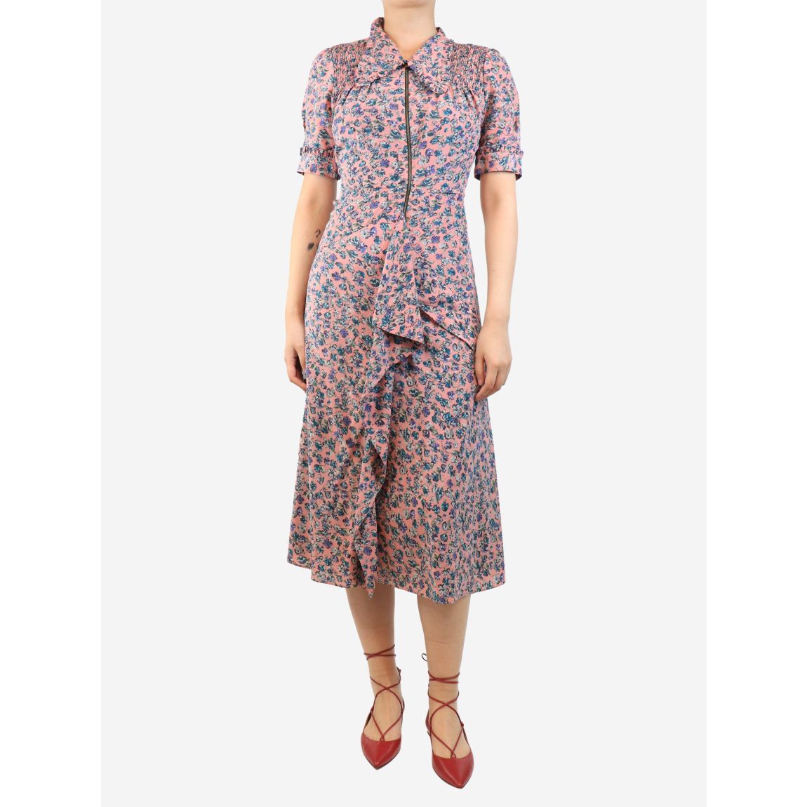 Burberry pink floral main product photo