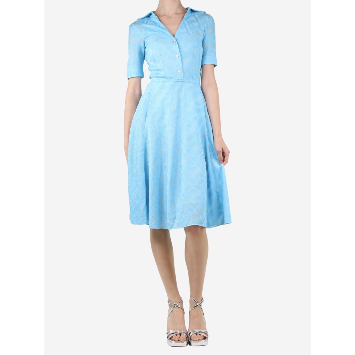 Missoni light blue jacquard main product photo