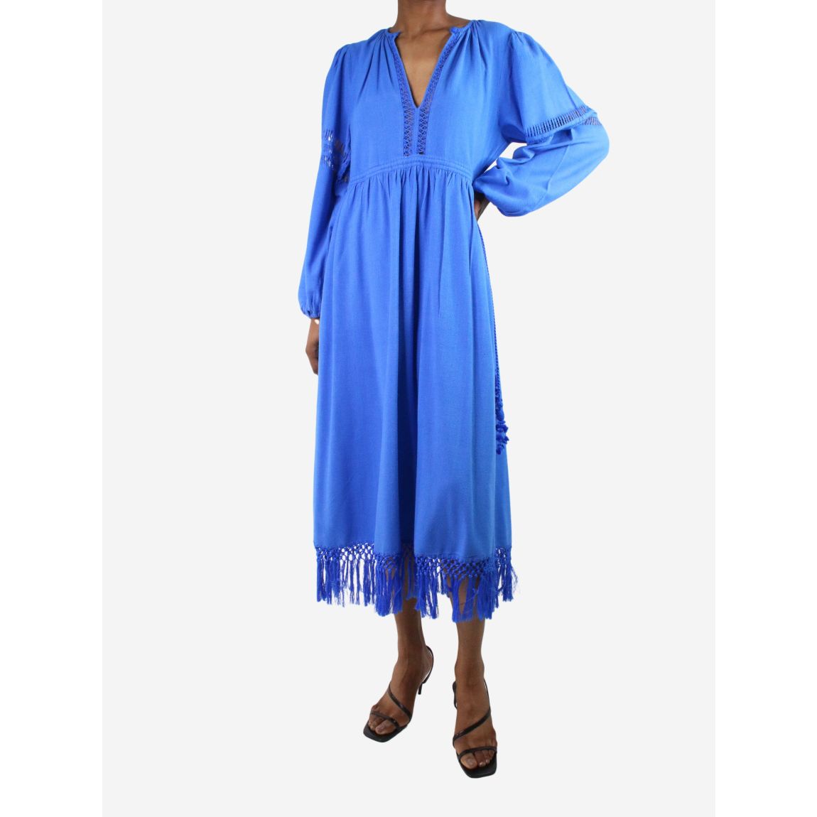 Ulla Johnson blue silk main product photo