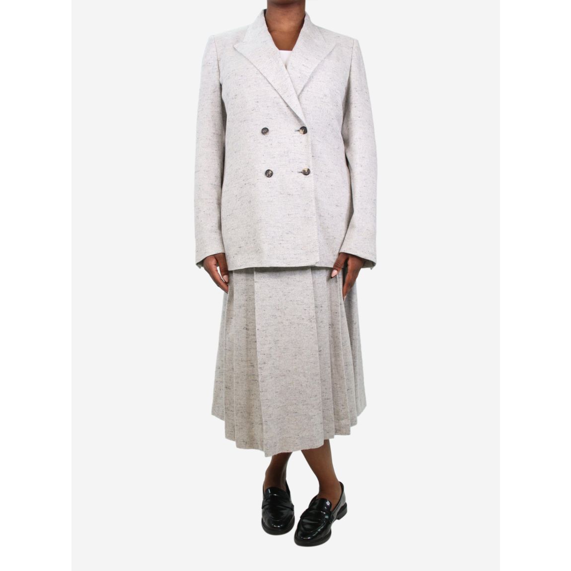 Gabriela Hearst light grey main product photo