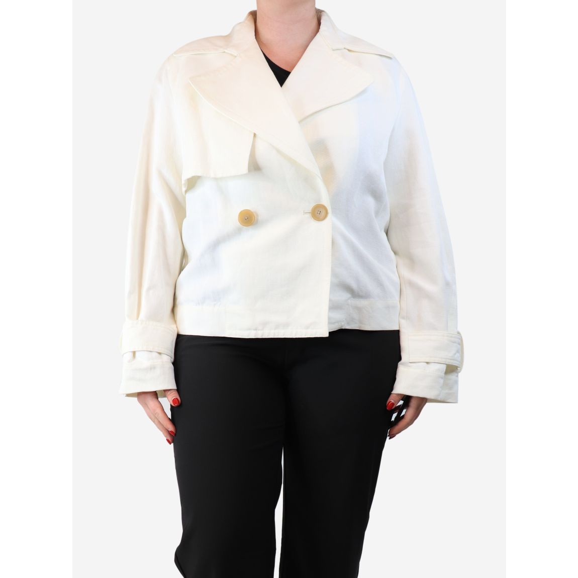 Vince Cream linen main product photo
