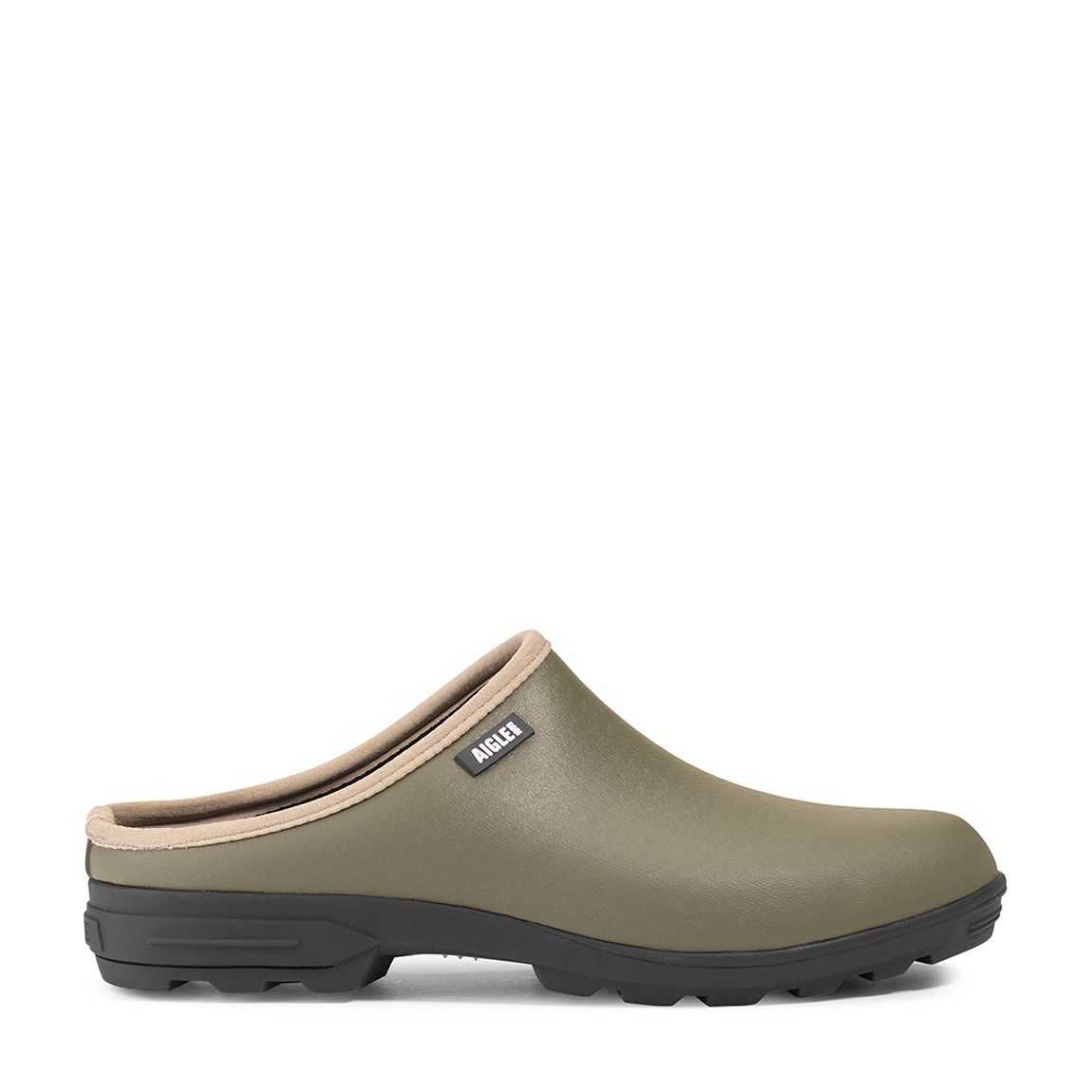 Men's Khaki Lessfor Open Clog main product photo