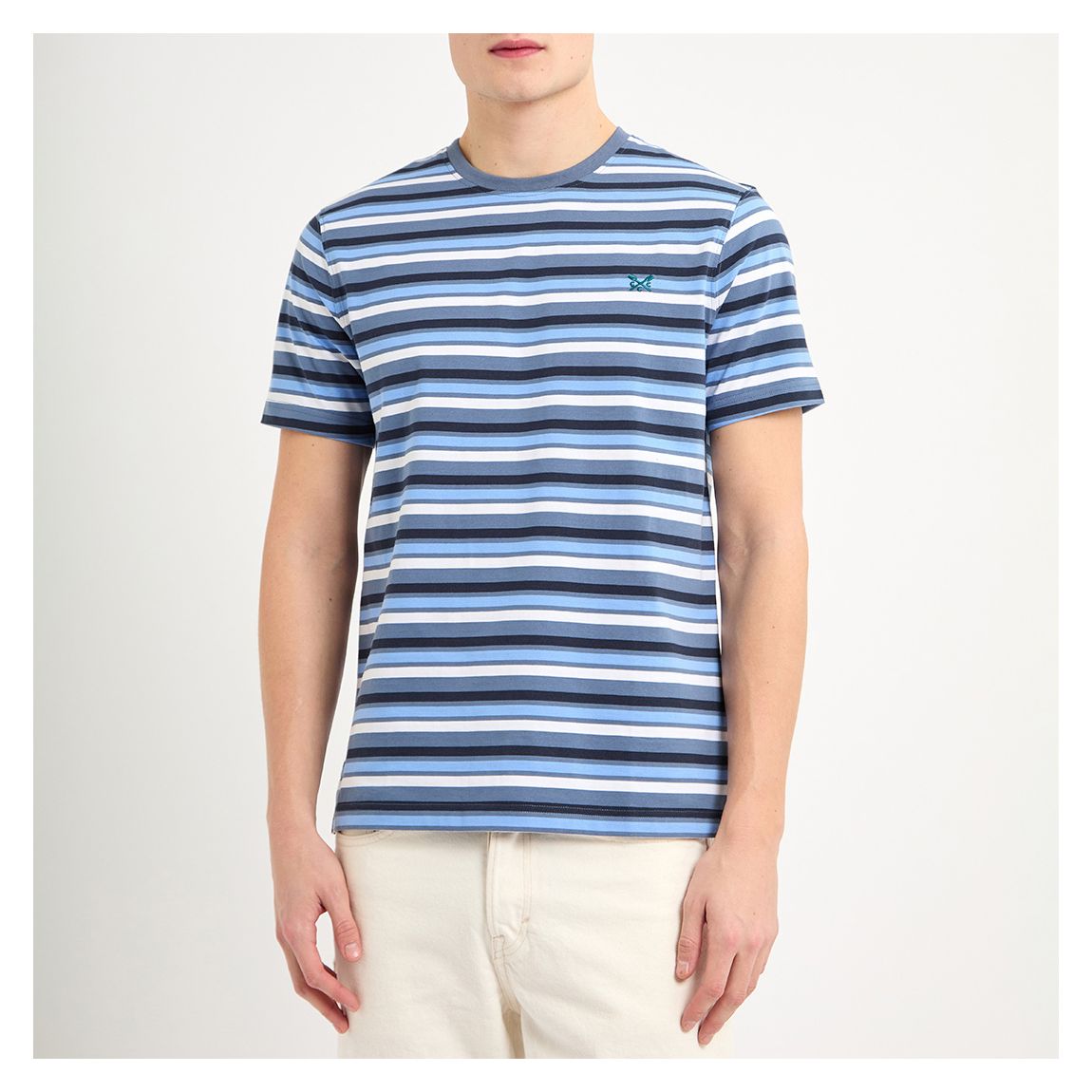 Navy Striped Classic T-Shirt main product photo