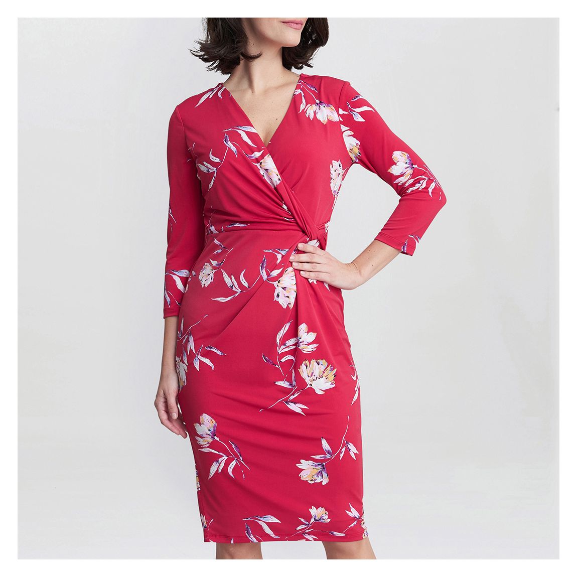Ruby Darcy Printed Wrap Dress main product photo