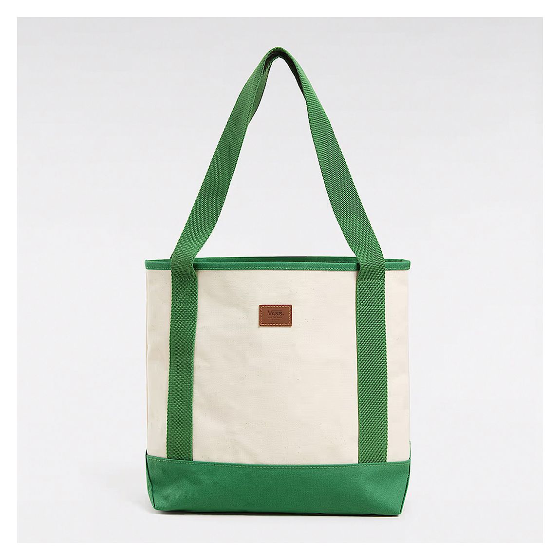 Green Ecru Pergs Midi Tote Bag main product photo