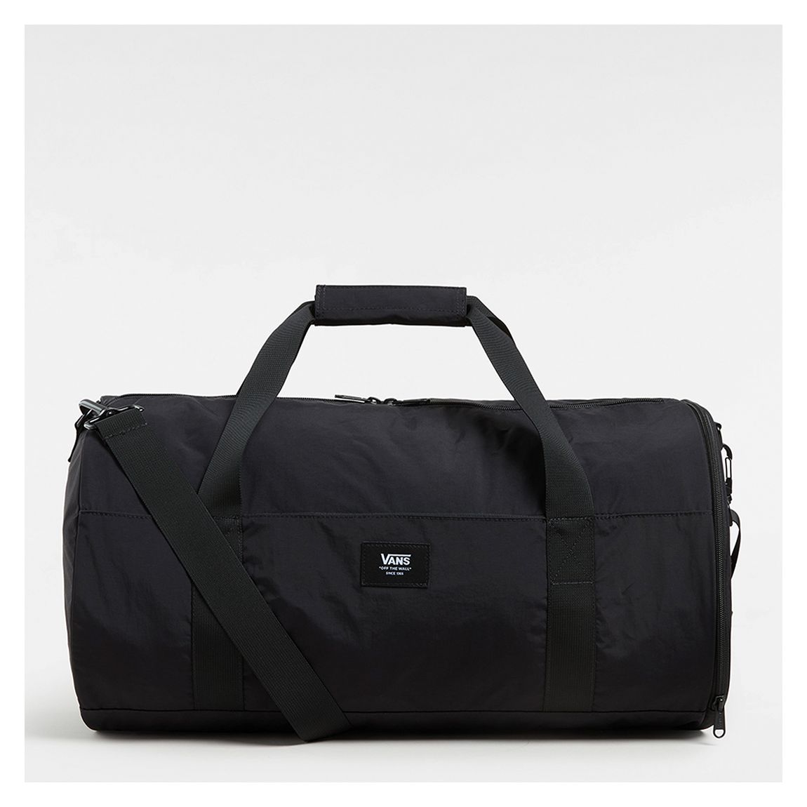 Black Barreled Duffel Bag main product photo
