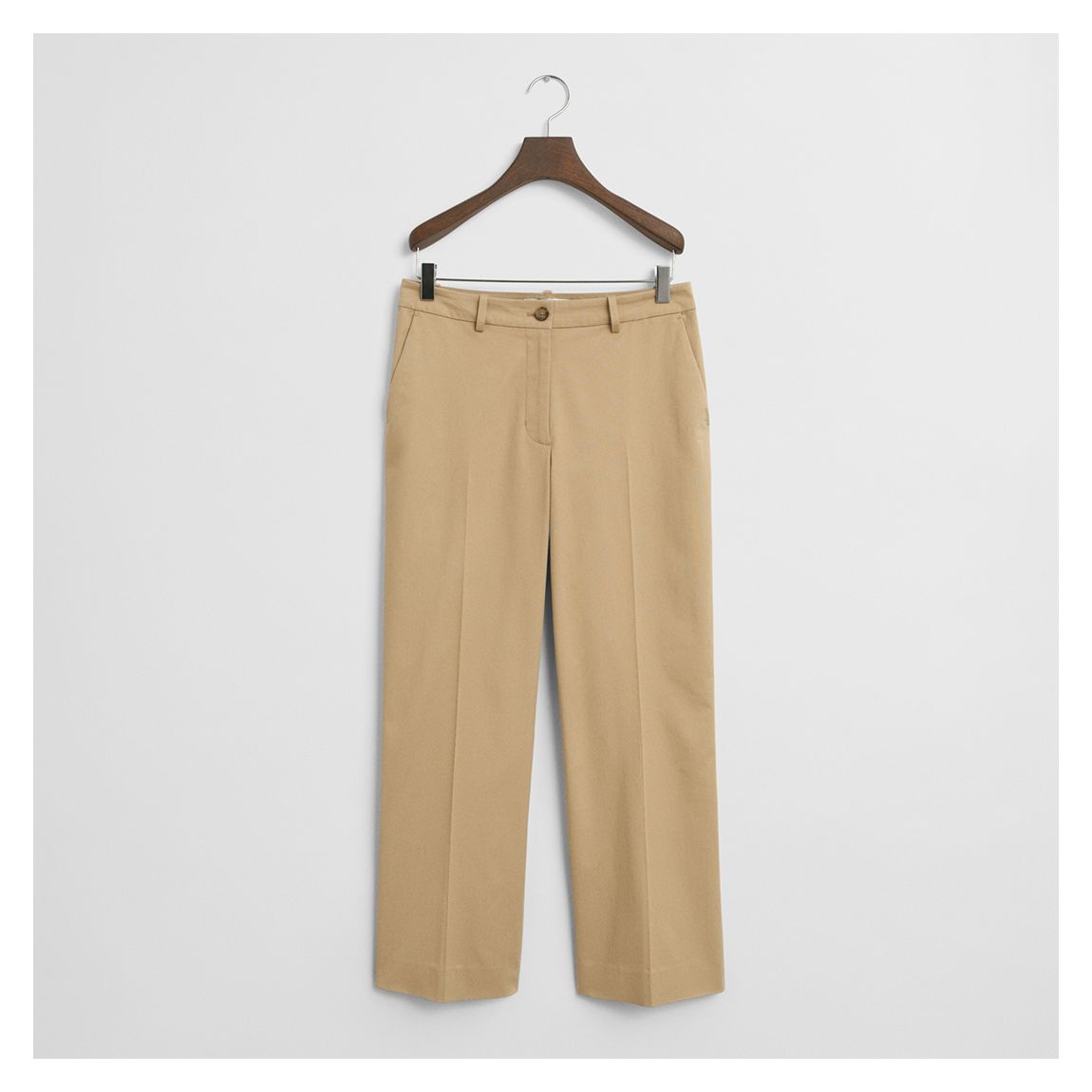 Camel Tailored Cotton Trousers main product photo