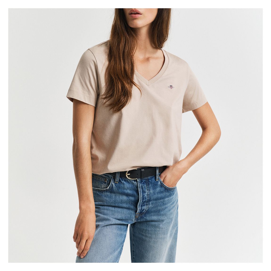 Sand Shield V-Neck T-Shirt main product photo