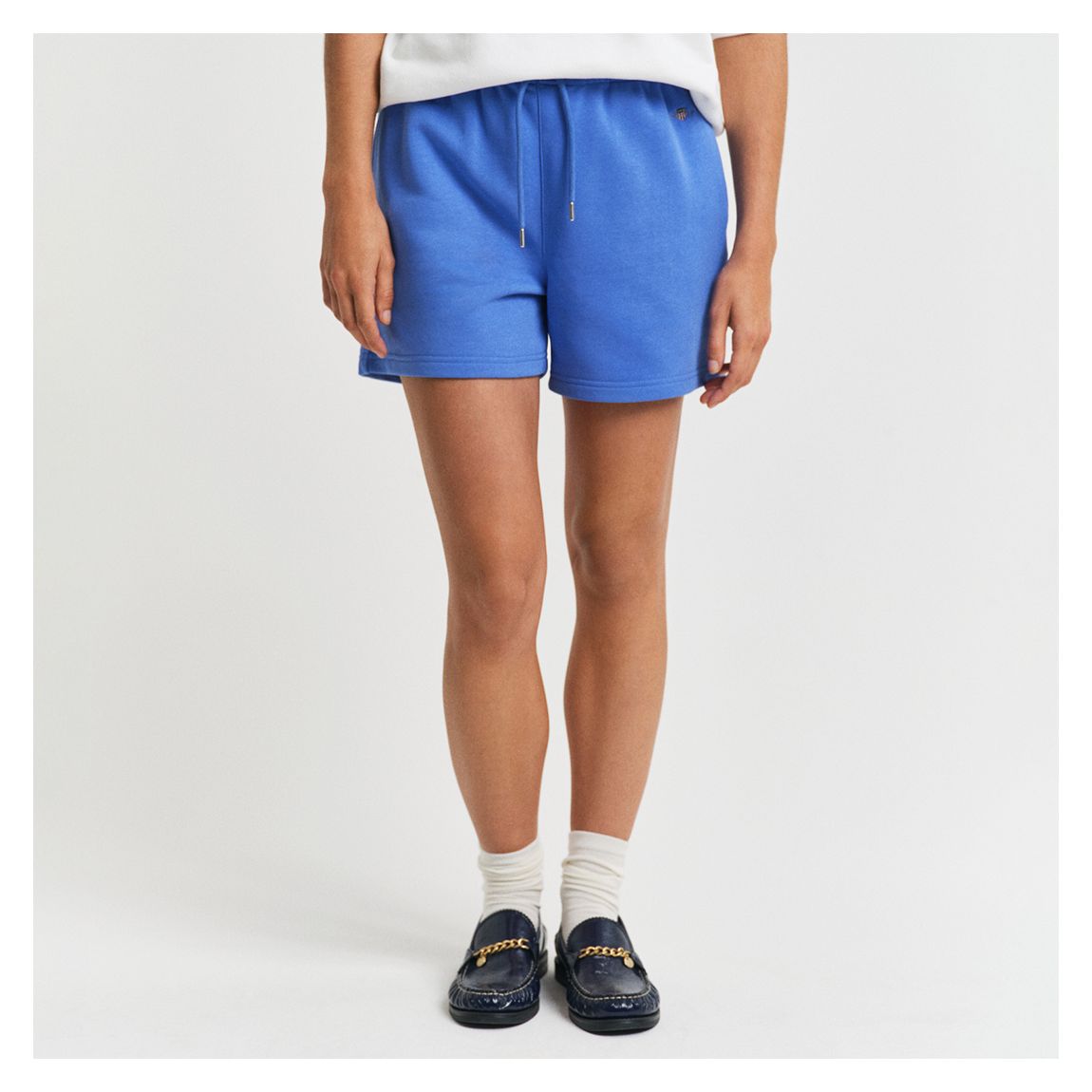 Blue Shield Cotton Blend Shorts main product photo