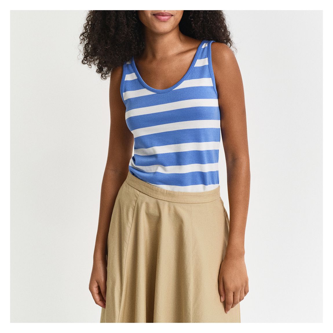 Blue Striped Tank Top main product photo