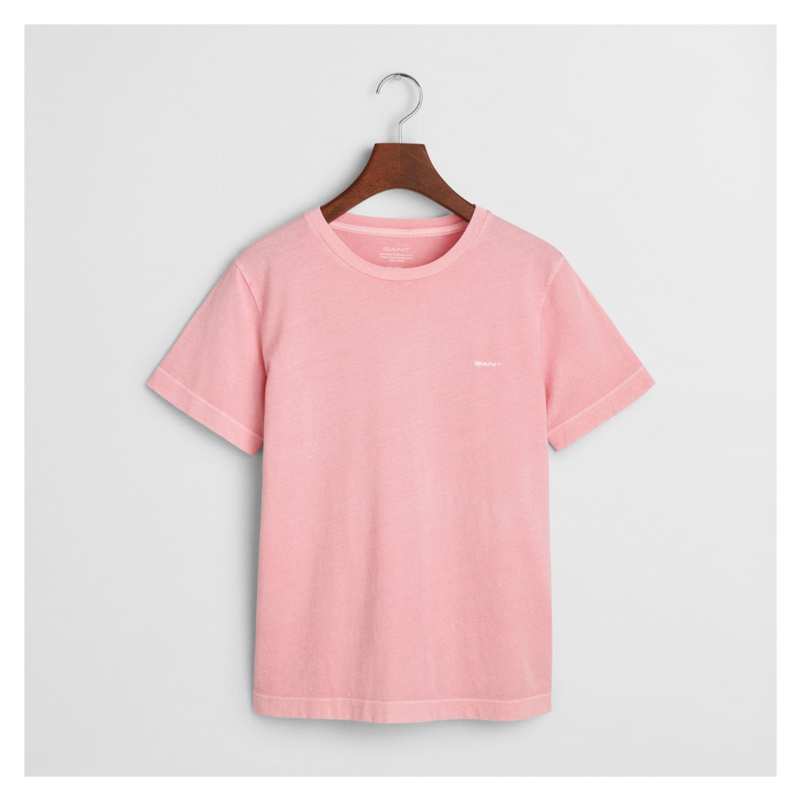 Pink Sunfaded Cotton T-Shirt main product photo