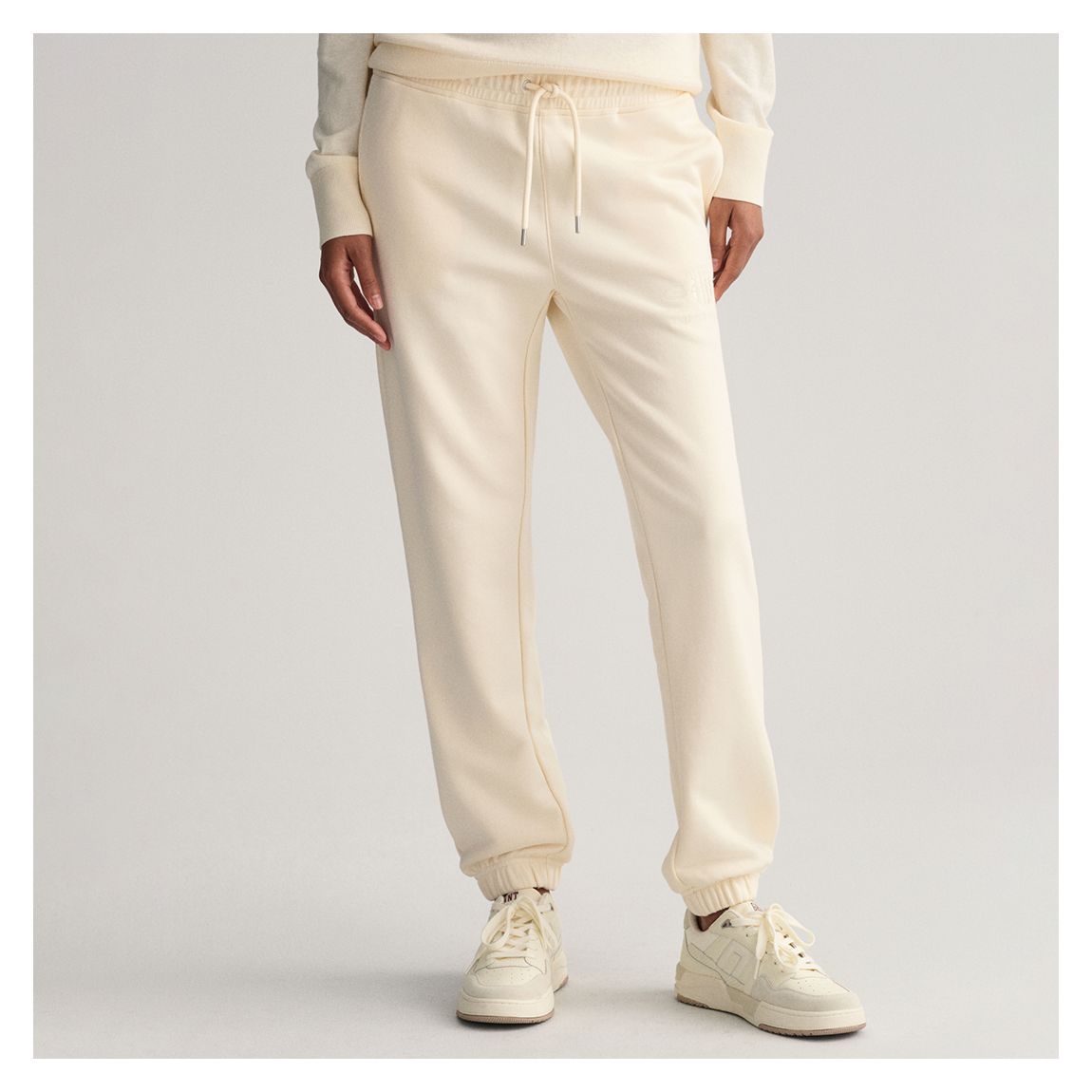 Cream Tonal Shield Joggers main product photo