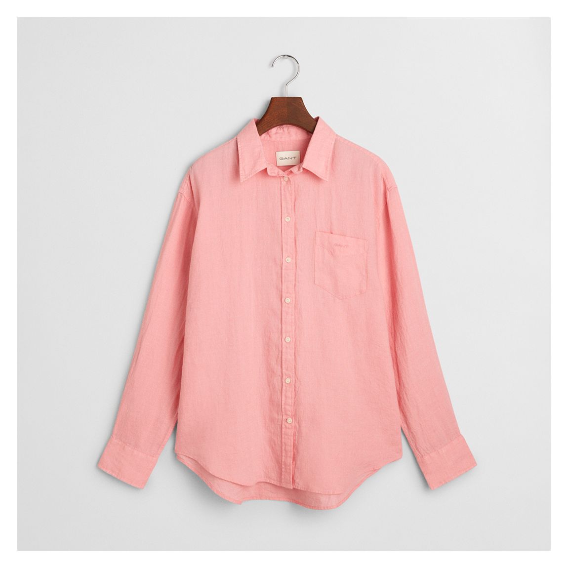 Pink Linen Shirt main product photo