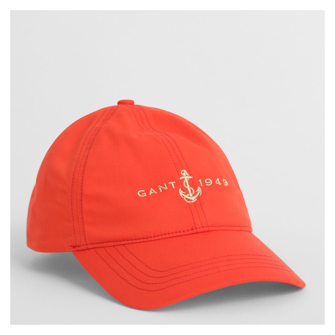 Red Anchor Satin Cap main product photo