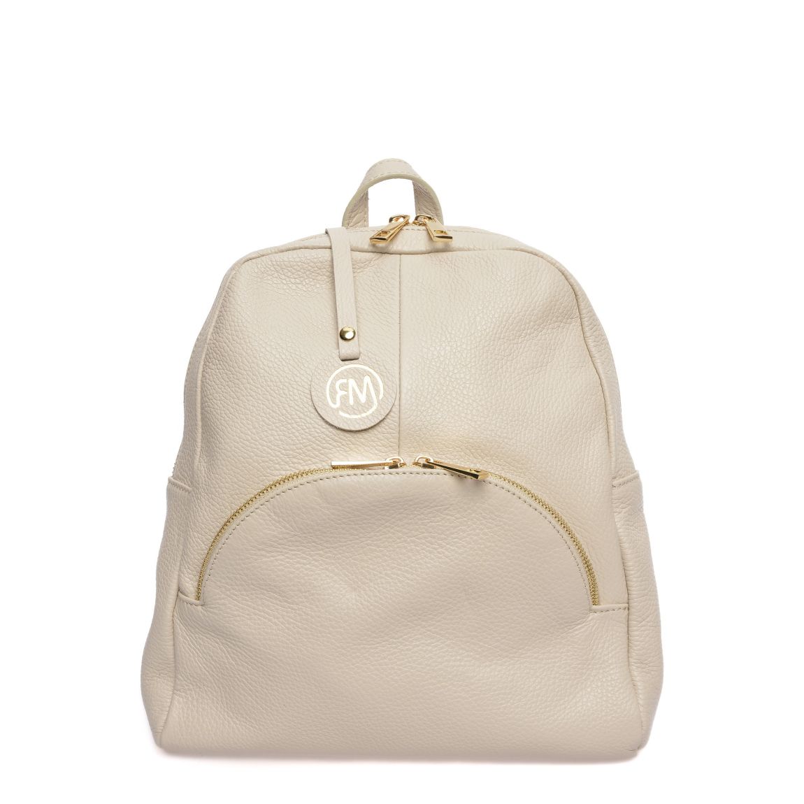 Beige Backpack By Roberta M main product photo