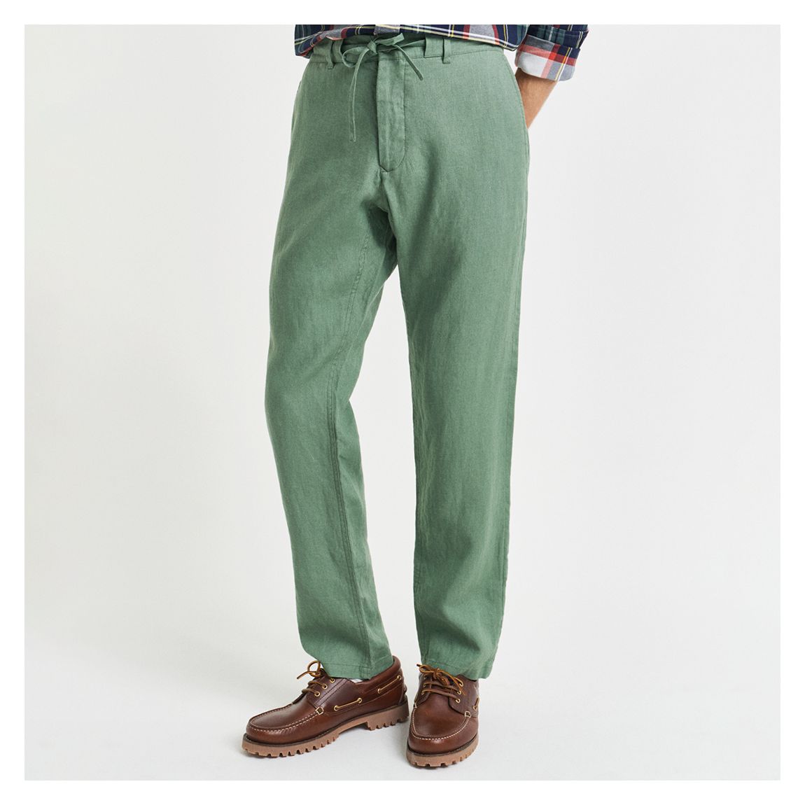 1505272 RELAXED LINEN DS PANTS main product photo