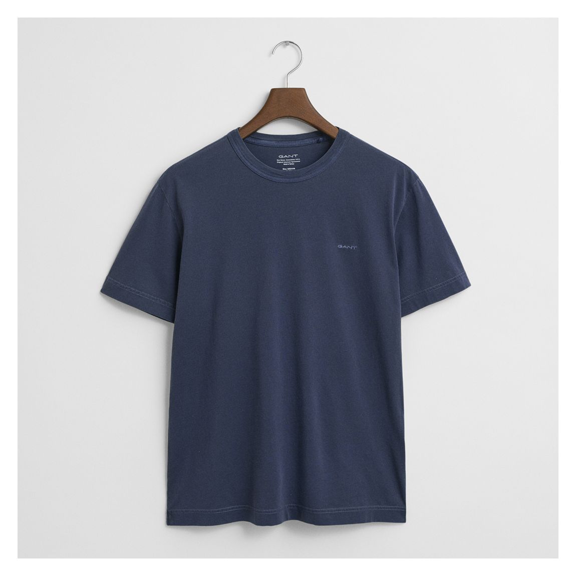 Navy Sunfaded Cotton T-Shirt main product photo