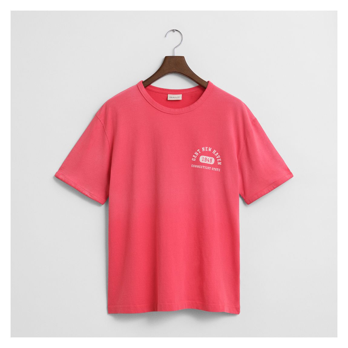 Red Washed Cotton T-Shirt main product photo