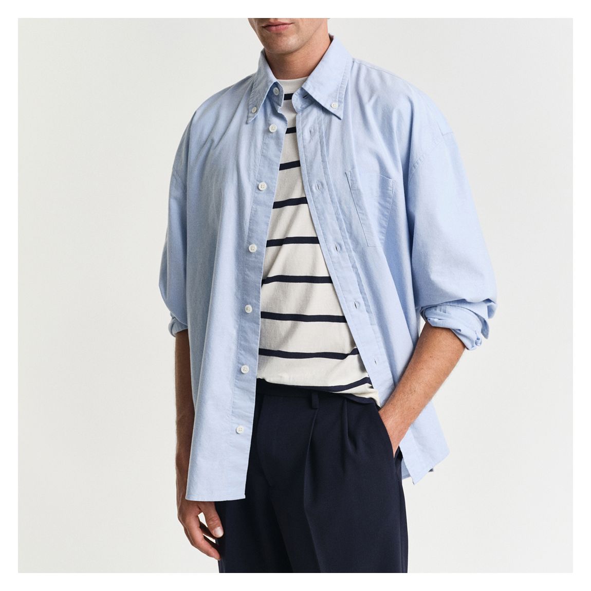 Blue Maximum Oxford Cotton Shirt main product photo