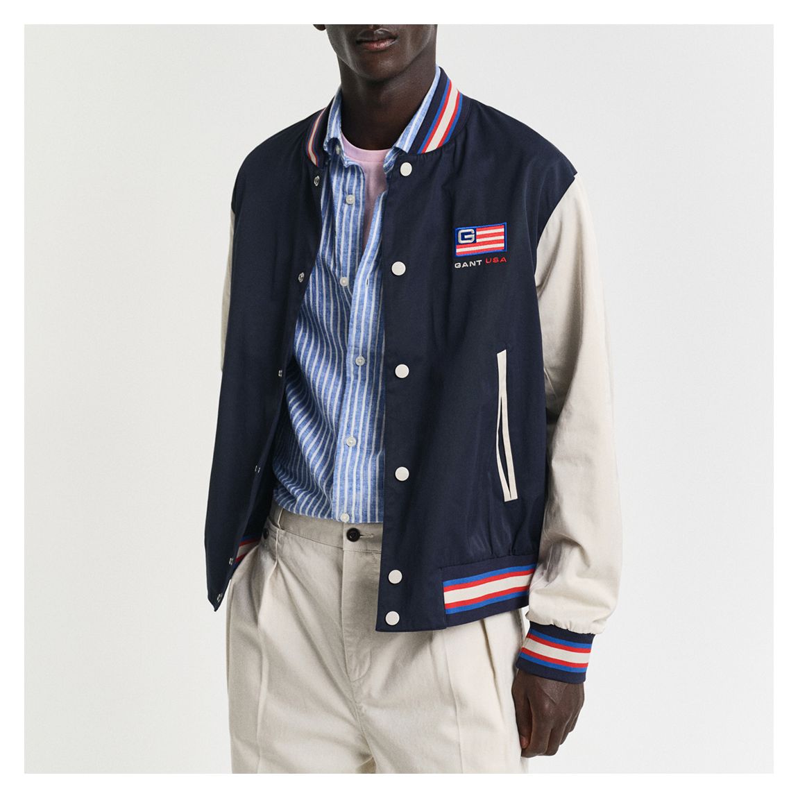 Black Light Varsity Jacket main product photo